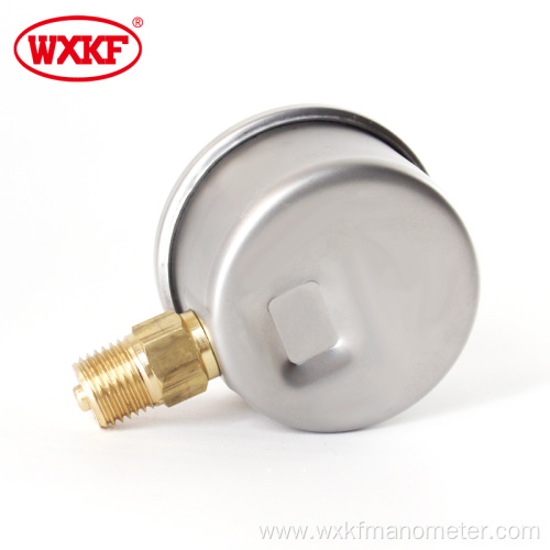 2.5inch 63mm Stainless Steel pressure gauge manometer